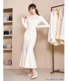 Darichバックオープンマーメイドワンピース新品