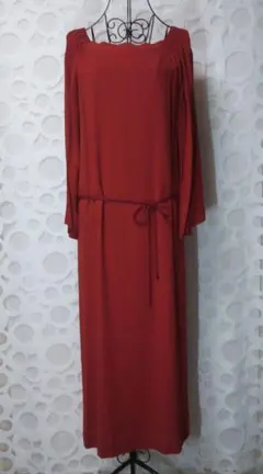 【koha様専用】ジャーナルスタンダード　レサージュ　ワンピース　ロング　赤