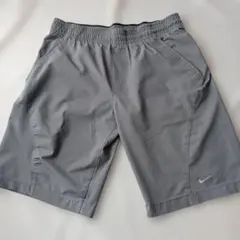 【一部訳あり】Nike グレー ショートパンツ/Lsize/ウエスト紐付き