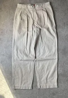 Tommy Hilfiger ツータック　スラックス　ツイル　チノパンW34