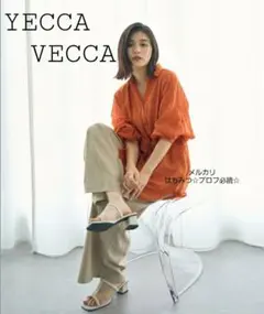 YECCA VECCA シアー2way袖バルーンチュニックのサムネイル