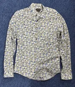ZARA MAN 花柄スリムフィットシャツ