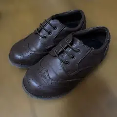 キッズフォーマルシューズ　ブラウン　19㎝