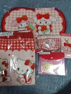 ♡レア♡サンリオ✕mikkoクジ♡赤系セット♡