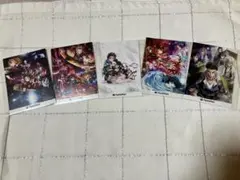 鬼滅の刃　ステッカー　5種