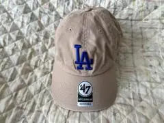 47 Clean Up LAキャップ ベージュ