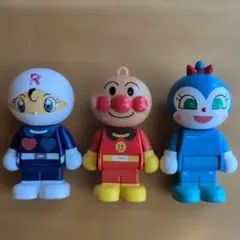 アンパンマン ブロックラボスイング ロールパンナちゃん コキンちゃん 3点セット