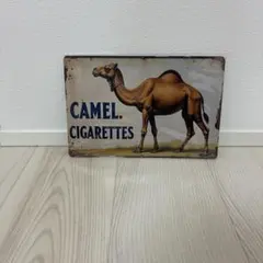 Camel Cigarettes ブリキ看板　キャメル
