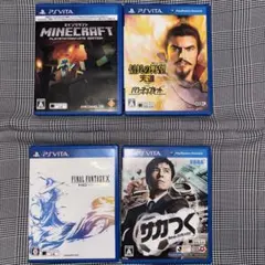 【起動不明】PlayStation Vita 人気ソフト起動不明4本セット