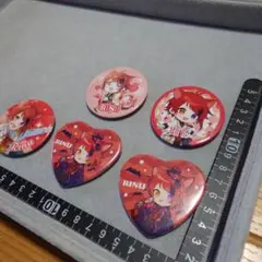 すとぷり 莉犬くん 缶バッジ 5個セット