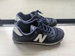 New Balance ML574 ネイビー 26.5cm スニーカー