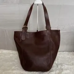 【大容量】オールドコーチ グラブタンレザートートバッグ ブラウン