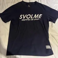 SVOLME 半袖Tシャツ ネイビーのサムネイル