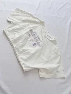 MEZZO PIANO クロップドTシャツ ホワイト