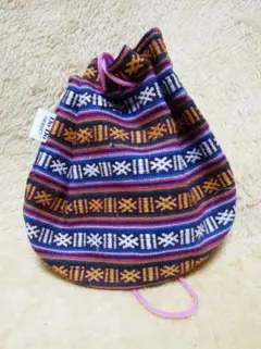 民族風ポーチ〈MADE IN BHUTAN〉