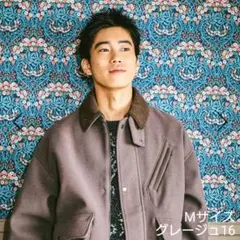 niko and... ウーリーテックハンティングブルゾン Mサイズ グレージュ