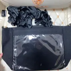 ザッカマート A4 痛バ 痛バッグ 黒 フリル