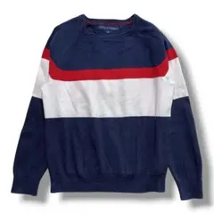 F1732　【即購入OK】　TOMMY HILFIGER　コットンニット　S