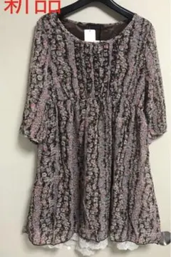 新品タグ付き　ワンピース　チュニック　M