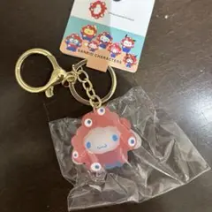 新品　サンリオ ミャクミャク コラボ クリア キーホルダー シナモロール大阪万博