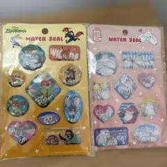 ウォーターシール　ベイマックス　ズートピア　2個セット