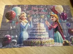 バースデー飾り　アナ雪　エルサ　アナ　プリンセス
