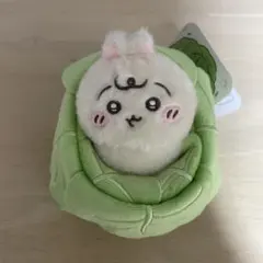 ちいかわベビー　キャベツに包まれたうさぎマスコット