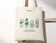 [韓国限定] STARBUCKS スタバ ノベルティ エコバッグ トートバッグ