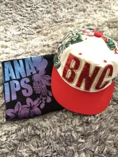 バナナチップス★キャップ未使用M ★タンクトップチュニック160★2点セット