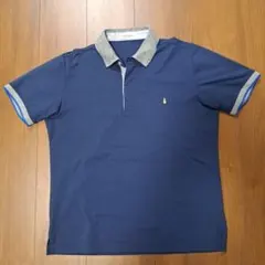 ネイビー ポロシャツ