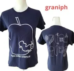 graniph✕はらぺこあおむし　レディースМ相当　絵本モチーフＴシャツのサムネイル