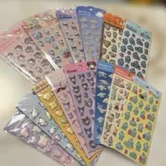 正規品 ぷくっとシール サンリオ コンプリート 人気 ダイソー キャラクター