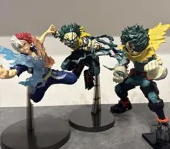 僕のヒーローアカデミア＊フィギュア3点セット(緑谷出久・轟焦凍)