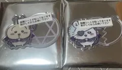 ちいかわ てんし♡あくま ミラーステッカー うさぎ モモンガ セット