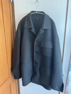 ユニクロ ＋J ダブルフェイスオーバーサイズワークジャケット L