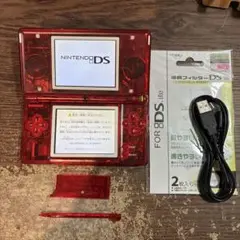 ☆充電器付き☆Nintendo ニンテンドーDS Lite クリアレッド
