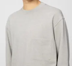 UNIQLO UクルーネックTシャツ GRAY L