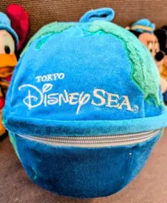 東京ディズニーシー 地球型ポーチとぬいぐるみ4体セット