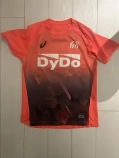 藤枝明誠　ASICS オレンジ グラデーション シャツ