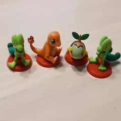 ポケモン　チョコエッグ　旅立ちの3匹　フィギュア4体セット　食玩