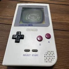 GAME BOY pocket ホワイト　説明書付き　ジャンク品
