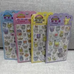 【韓国限定】ポケモン ドロップシール 4種セット③