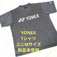YONEX グレー Tシャツ JP　ユニ Mサイズ