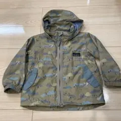 BEAMS mini ウインドブレーカー（収納できるフード付き）100サイズ