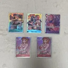 ワンピースカード SR5枚セット 美品