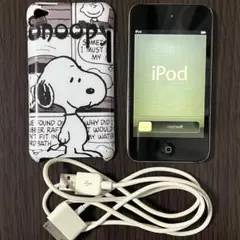 【動作確認済】iPod touch 第4世代 32GB ケース 充電器付き