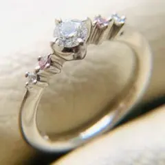 美品 pt950 アイプリモ トゥインクル リング 指輪 ダイヤモンド 3号 