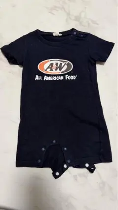 80 A&W ベビーロンパース
