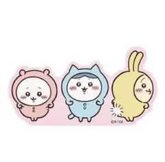 アニメ『ちいかわ』 スマホに貼れるサイズのステッカー(パジャマ)