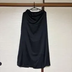 Neuna ヌナ ロングスカート ブラック L ウエストゴムのサムネイル